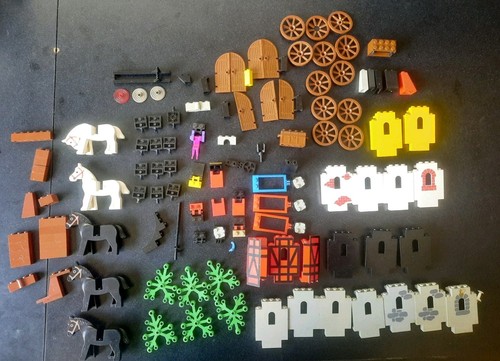 Lego lotto medioevo - lotto, pezzi